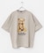 Teddy Bear クルーネックプリントTシャツ