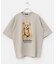 Teddy Bear クルーネックプリントTシャツ