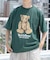 Teddy Bear クルーネックプリントTシャツ