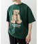 Teddy Bear クルーネックプリントTシャツ