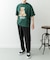 Teddy Bear クルーネックプリントTシャツ