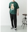 Teddy Bear クルーネックプリントTシャツ