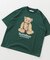 Teddy Bear クルーネックプリントTシャツ