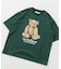 Teddy Bear クルーネックプリントTシャツ