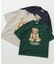 Teddy Bear クルーネックプリントTシャツ