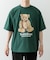 Teddy Bear クルーネックプリントTシャツ