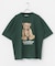 Teddy Bear クルーネックプリントTシャツ