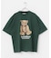 Teddy Bear クルーネックプリントTシャツ