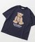 Teddy Bear クルーネックプリントTシャツ