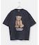 Teddy Bear クルーネックプリントTシャツ