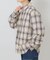 オンブレチェックレギュラーカラーライトシャツ