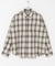 オンブレチェックレギュラーカラーライトシャツ