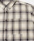 オンブレチェックレギュラーカラーライトシャツ