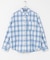 オンブレチェックレギュラーカラーライトシャツ