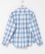 オンブレチェックレギュラーカラーライトシャツ