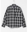 オンブレチェックレギュラーカラーライトシャツ