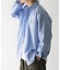 刺繍 オックス レギュラーカラーシャツ