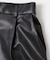 ハーフレザーパンツ