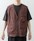 『セットアップ対応』Nylon Paisley Vest