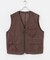 『セットアップ対応』Nylon Paisley Vest