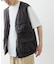 『セットアップ対応』Nylon Paisley Vest