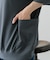 サイドストレージ半袖ポンチTops
