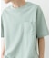 Fine Cotton クルーネックポケットTシャツ