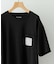 Fine Cotton クルーネックポケットTシャツ