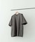 サイドポケットキリカエクルーネックTシャツ