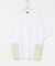 サイドポケットキリカエクルーネックTシャツ