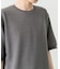 クレープジョーゼットクルーネック Tシャツ