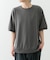 クレープジョーゼットクルーネック Tシャツ