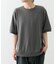 クレープジョーゼットクルーネック Tシャツ