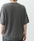 クレープジョーゼットクルーネック Tシャツ