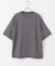 クレープジョーゼットクルーネック Tシャツ