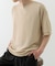 クレープジョーゼットクルーネック Tシャツ