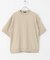 クレープジョーゼットクルーネック Tシャツ