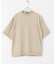 クレープジョーゼットクルーネック Tシャツ