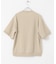 クレープジョーゼットクルーネック Tシャツ