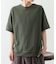 クレープジョーゼットクルーネック Tシャツ