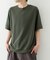 クレープジョーゼットクルーネック Tシャツ
