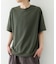 クレープジョーゼットクルーネック Tシャツ