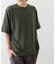 クレープジョーゼットクルーネック Tシャツ