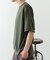 クレープジョーゼットクルーネック Tシャツ