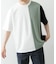 ポンチ切替ショートスリーブトップス