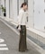 アシメデザインベルトパンツ
