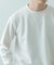 クルーネック リブ ヘビーウェイトTops