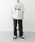 Art Graphic ポンチTシャツ Wind
