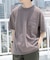 フェード加工クルーネック天竺ポケットTシャツ