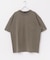 フェード加工クルーネック天竺ポケットTシャツ